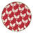 Winter Medley Canape Plate, 6in asst