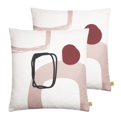 Geometric Square Throw Cushion
