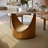 POVISON Modern Sintered Stone Round Dining Table with U-shaped Leg, Seats 4 to 6, Kitchen Table for Living Room-54721678-54721673-54721674