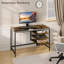 Quapaw Metal Base Writing Desk