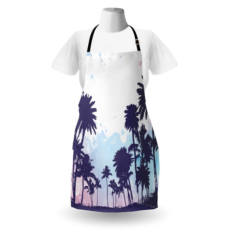No Pattern Bib Apron