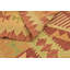 Tapis en laine rouge 3 pi 2 po x 5 pi one-of-kind main-noué la new age Elland