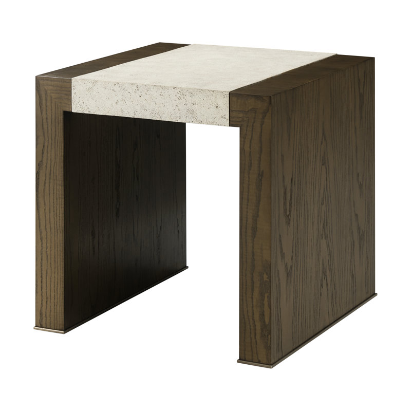 Catalina End Table, Earth, Earth/Faux Stone