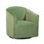 Briles Boucle Cotton Swivel Barrel Chair-1428273413