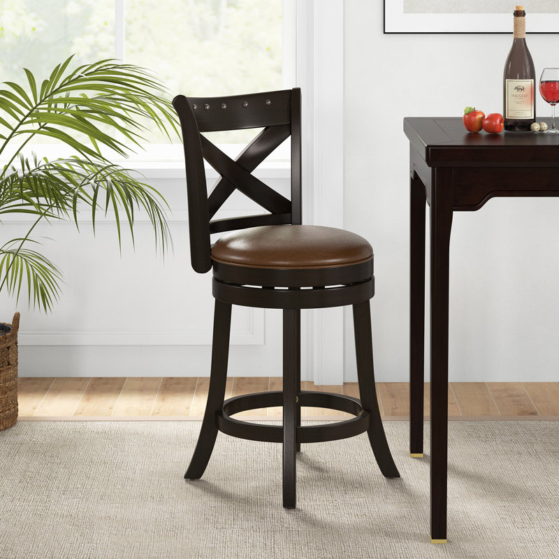 Tabouret de comptoir pivotant 26 po Bronty, 1, 26"