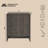 Novara 22" Contemporary 2-Drawer Nightstand in Jacobean Walnut-276816416