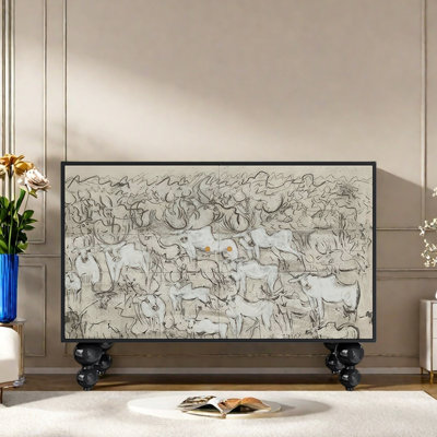 Armoire d'appoint à deux portes de luxe Modern Light