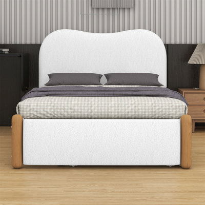 Upholstered Platform Bed With Trundle by Latitude Run