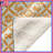 Orange Ikat Pattern Blankets-130504647