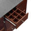 Chariot de cuisine avec plateau en granite Pepperell-1552646495