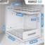 Rangement sous l'évier avec rails professionnels, deux tiroirs coulissants, hauteur réglable, cadre en métal durable pour le rangement de la cuisine et de la salle de bain-112366053-112366049