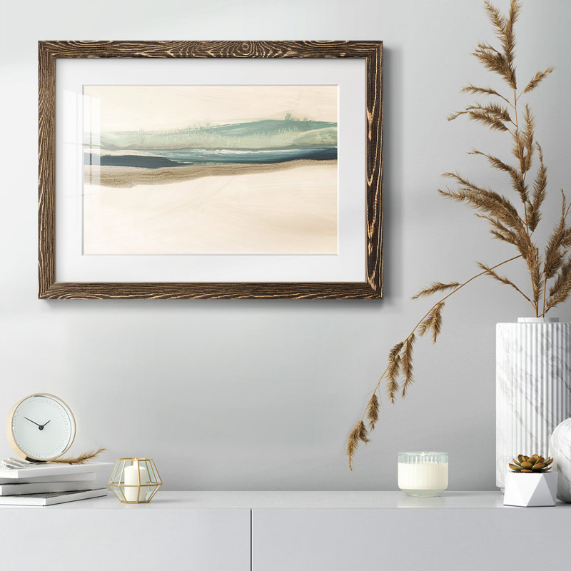 Horizon en couches II, Noyer, H 14 po x l 20 po x P 1,5 po