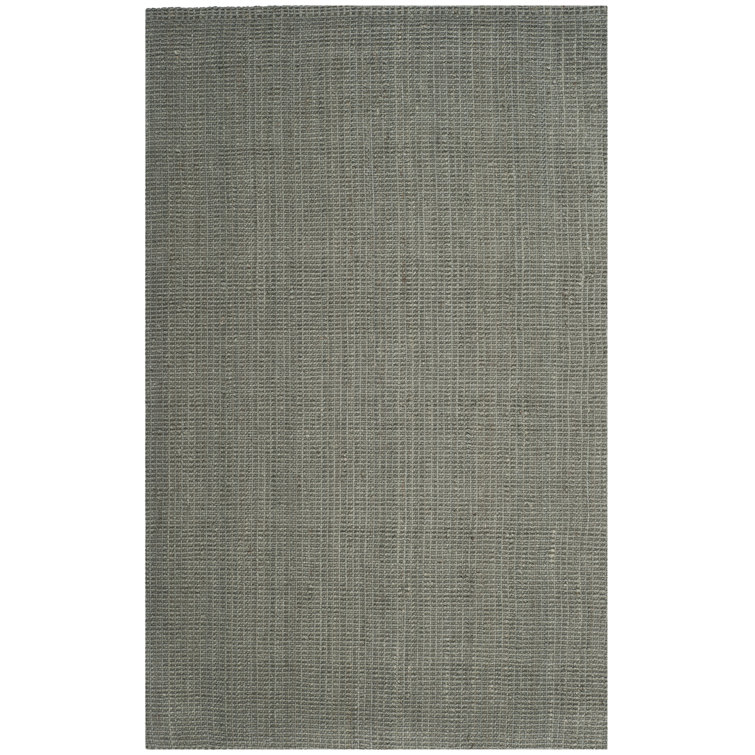 Calidia Natural Fiber Hand Woven Jute Solid Color Rug
