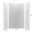 60" X 32" X 96" Shower Wall Kit Wood Texture Adaptable Alcove Shower Surround