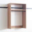 Système de garde-robe autoportant en bois-1253825478