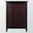 Emerson Accent Table with Removable Handle in Espresso, 24.78'' H X 18.39'' W X 14.73'' D-1130338846