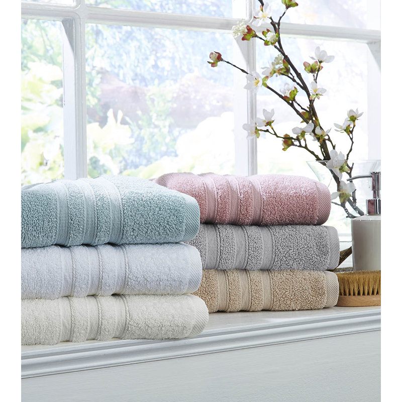 Zero Twist 100% Cotton Bath Sheet Towel, White