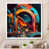 White Single Picture Framed