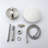 Dome Shower System Shower Head Combination Set Wall Mounted With 10 Inch Shower Head And Hand Held Shower Head Finish