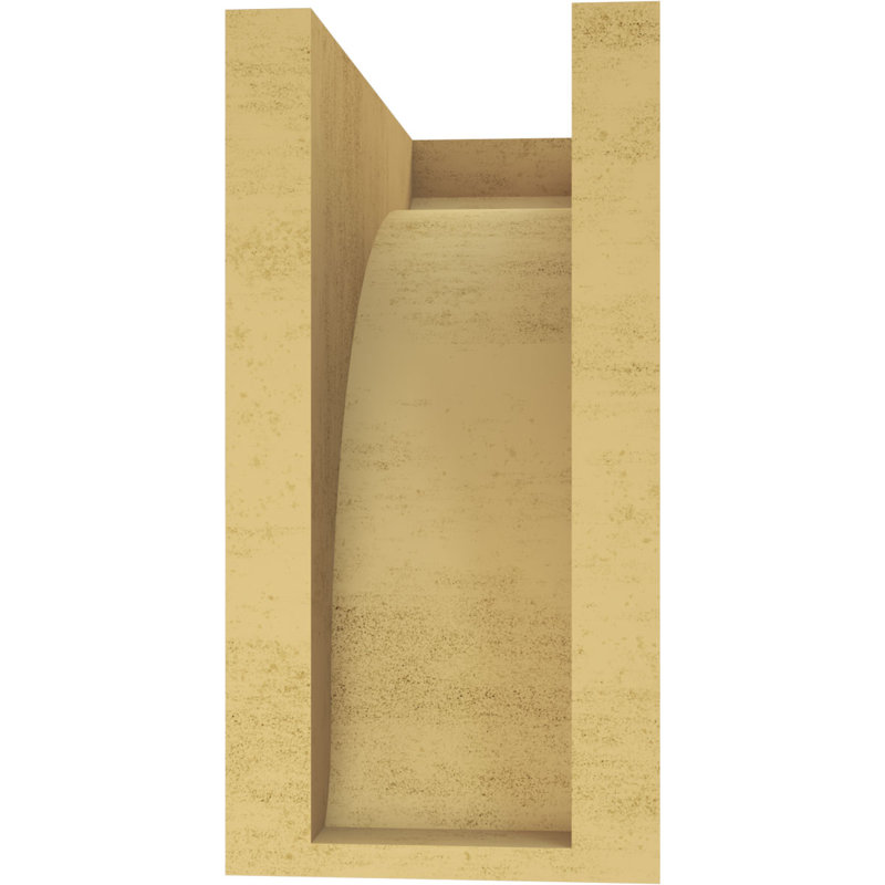 Bois de cèdre brut olympique classique l 5 po x P 10 po x H 10 po, H 10 po x l 5 po x P 10 po