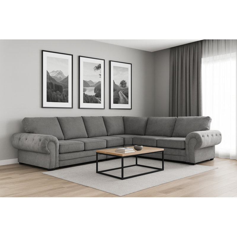 Carnot Reversible Corner Sofa, Right Facing