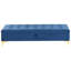 Aberdeen 158cm Wide Velvet Rectangle Solid Colour Standard Ottoman with Storage-111798112