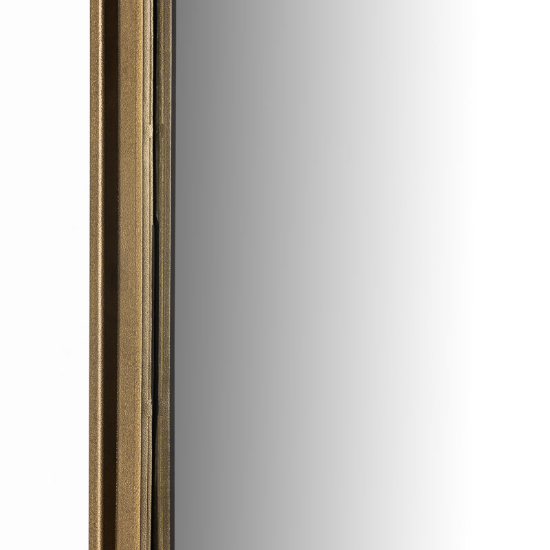 Effie Arch Metal Wall Mirror, Gold