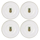 Lenox British Colonial Bamboo Dessert Plates, Set of 4