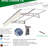 Door Window Awning Canopy 59"X34" - Polycarbonate Sheet & Aluminum Bracket Protected Wind Defense Garden Heat Protection