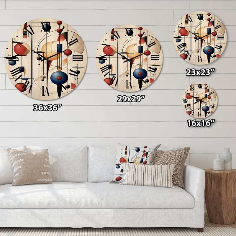 Horloge murale Paulornette, Moyenne
