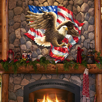 OD Independence Day Bird Decorative Accent