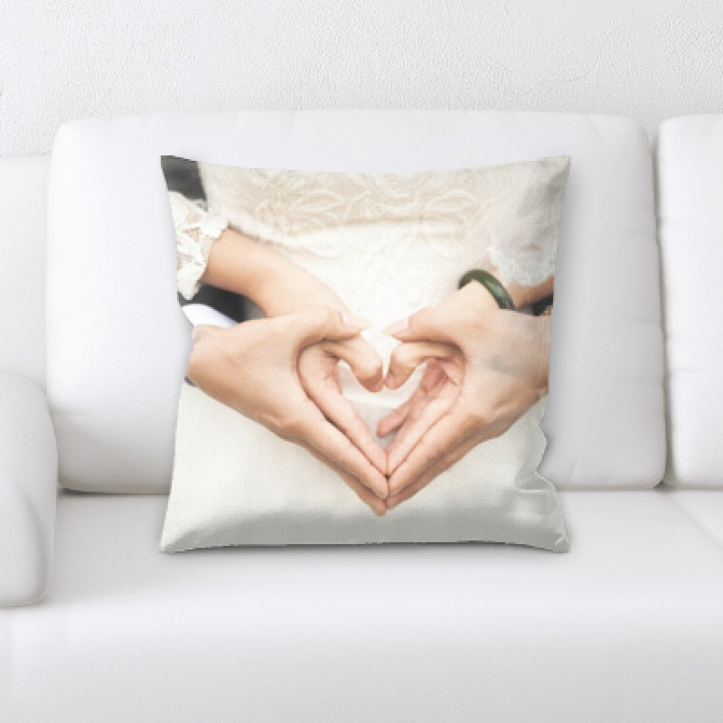 Coussin de mariage love love Bouknight