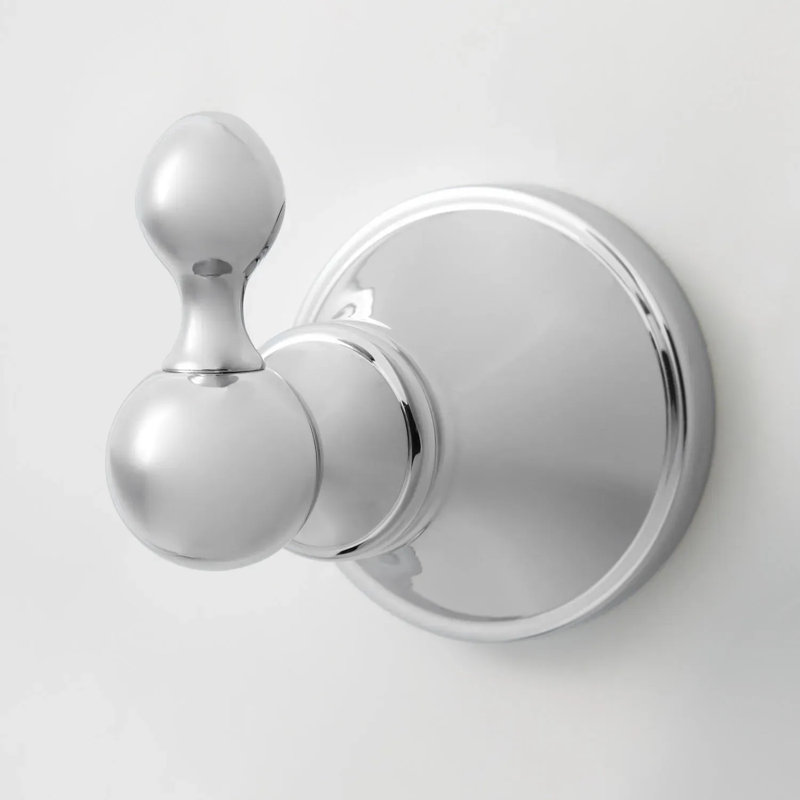 Seattle Collection Wall-Mount Robe Hook, Chrome