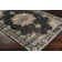 Ramsay Machine Woven Oriental Black/Sage Area Rug