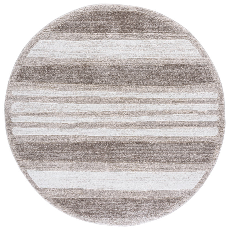 Tapis à pois Northport Performance, Rond 6 pi 7 po