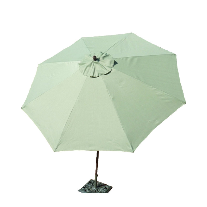 Parasol de marché 9 pi Sanderson, Vert sauge