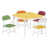 Yellow/Red/Orange/Green