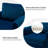 Cedarpoint Upholstered Velvet Tufted Club Chair-230194753