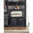 Walk-in Closet System | Configurable Weathered Wood w/ Black Metal Frame | Spacious Drawer | Wood+Metal | Grey-122067744