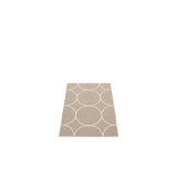 Boo Geometric Area Rug in Charcoal