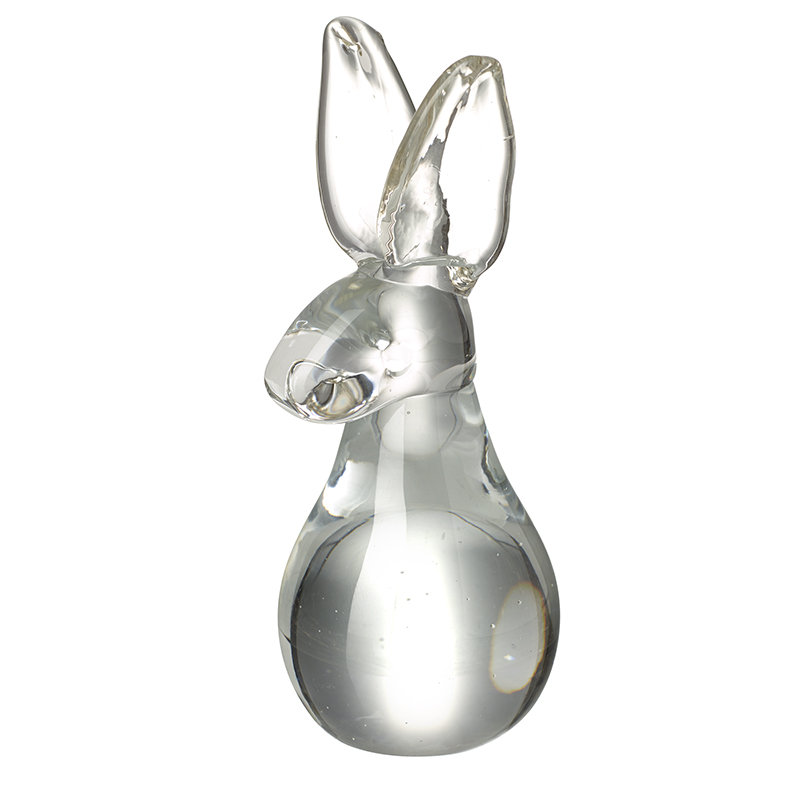 Sitting Glass Bunny Large