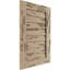 Évent rectangulaire en faux bois Timberthane-64522655-64522787