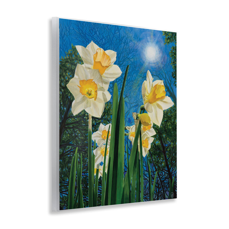 «Daffodils Under The Sun», plaque murale par Ann Jasperson
