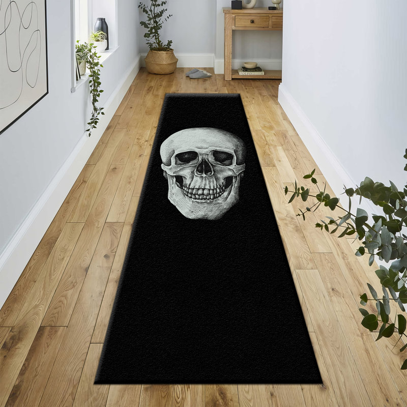 Floral Symphony Non-woven Printed Soft Rug with Vibrant Colors for an Aesthetic Home Decor Enhancement