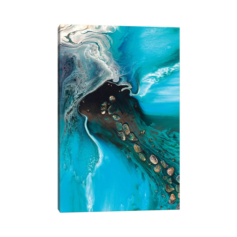 Rise Above Inlet Jetty by Antuanelle - Wrapped Canvas Print, 30.48 cm H x 45.72 cm W