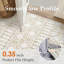 Tapis jaune clair Zephyr Weave-123049615-123049618