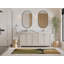 Meuble-lavabo double 72 po avec plateau Chicago-95751647