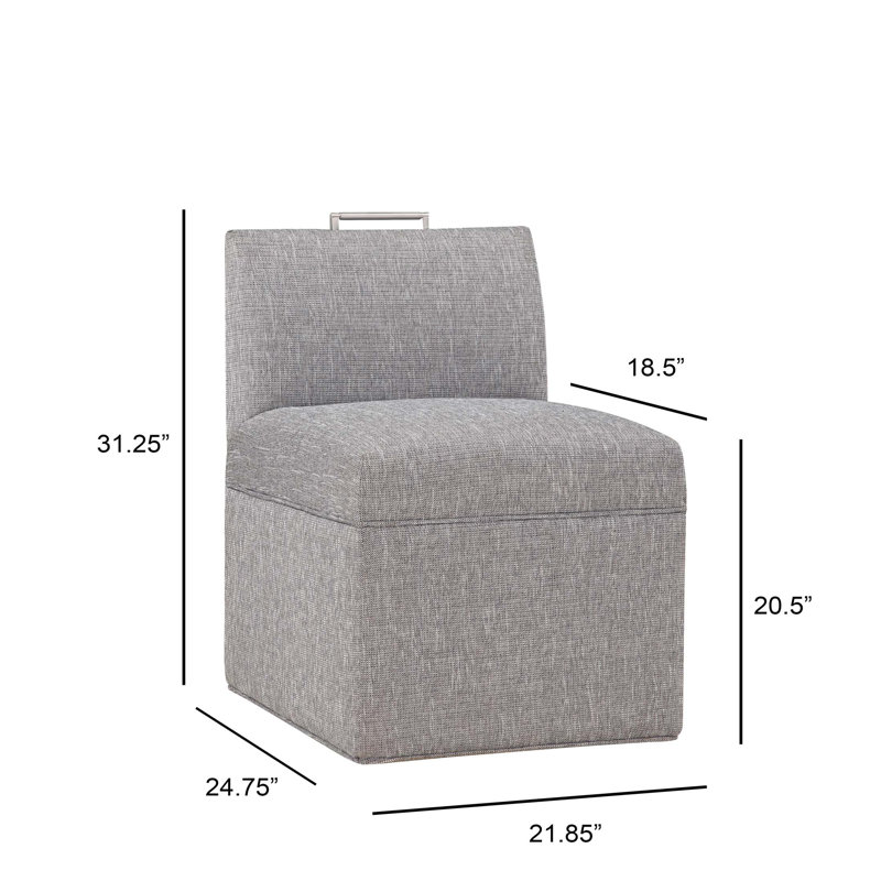 Chaise rembourrée Della