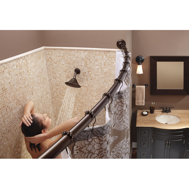 Crochets de rideau de douche, Bronze du vieux monde