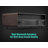 Smart Coffee Table with Dual Refrigerated Drawers Bluetooth Speakers RGB Lighting and Wireless Charging-86163890